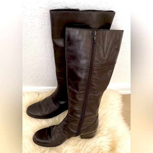 Bandolino Leather Riding Boots - Picture 10 of 11